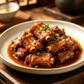Black Pork Ribs