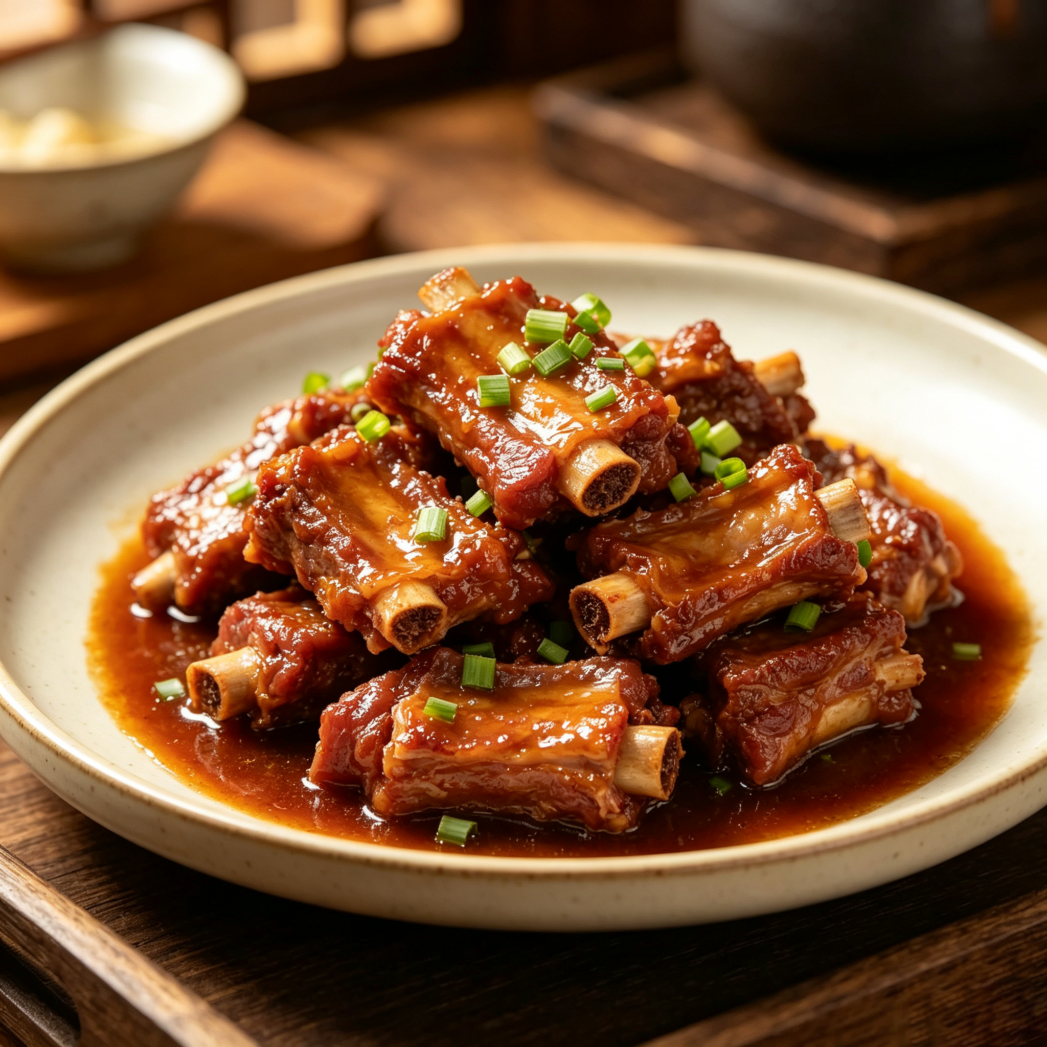 Black Pork Ribs